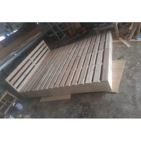 GIƯỜNG GỖ PALET-GCP16