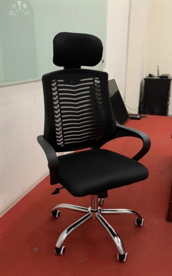 GHẾ XOAY LƯỚI CÓ TỰA ĐẦU-GXL406