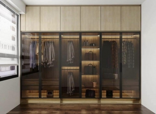 TỦ ÁO CÔNG NGHIỆP CÁNH KÍNH-TA300